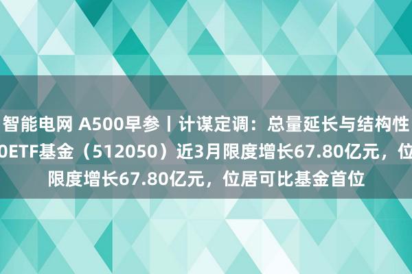 智能电网 A500早参丨计谋定调：总量延长与结构性优化并重，A500ETF基金（512050）近3月限度增长67.80亿元，位居可比基金首位