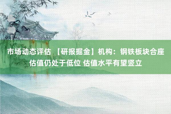 市场动态评估 【研报掘金】机构：钢铁板块合座估值仍处于低位 