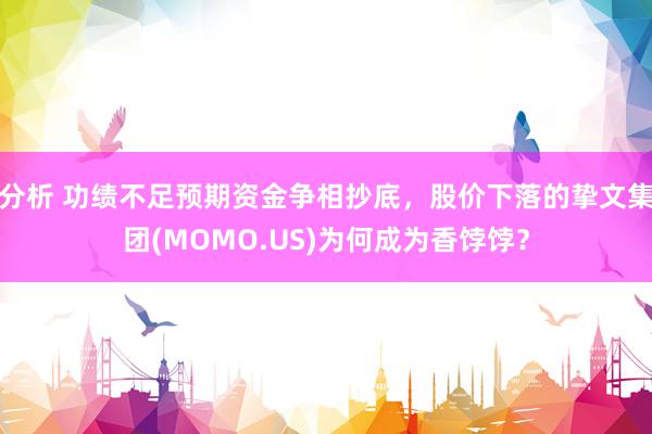 分析 功绩不足预期资金争相抄底，股价下落的挚文集团(MOMO